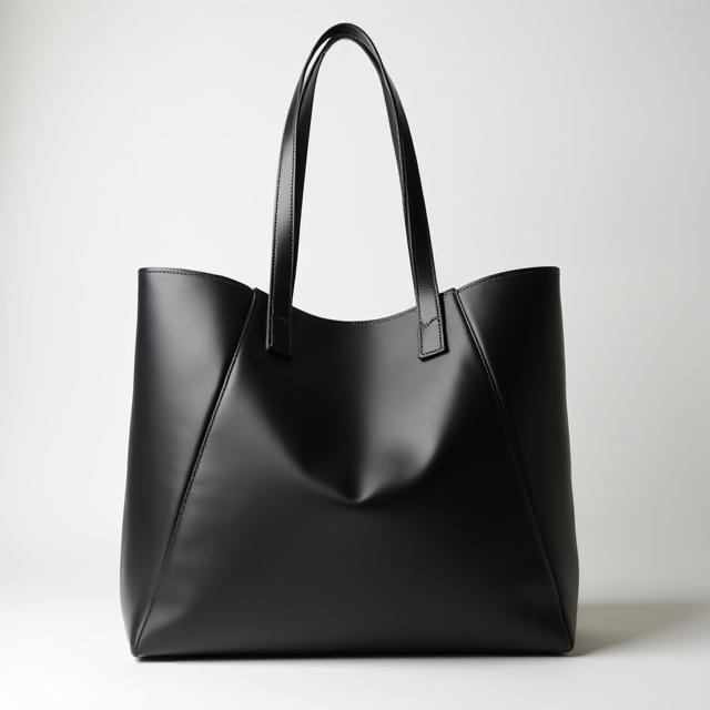 Geometric Minimalist Leather Bag